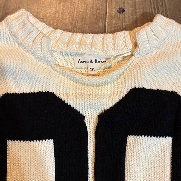 Cream Sweater with Black Number 88 - Picture 4 of 7
